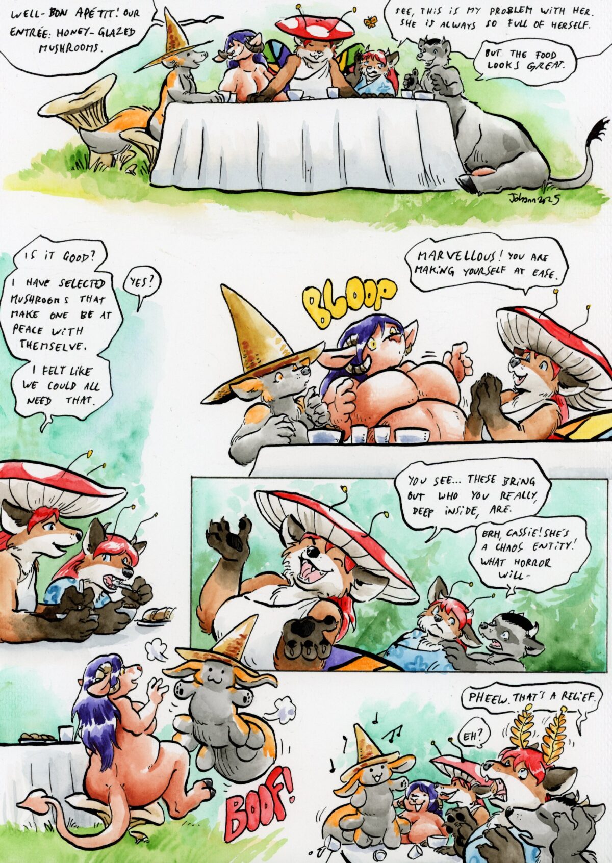 Addictive Magic | A comic about magic, transformation, and farm life